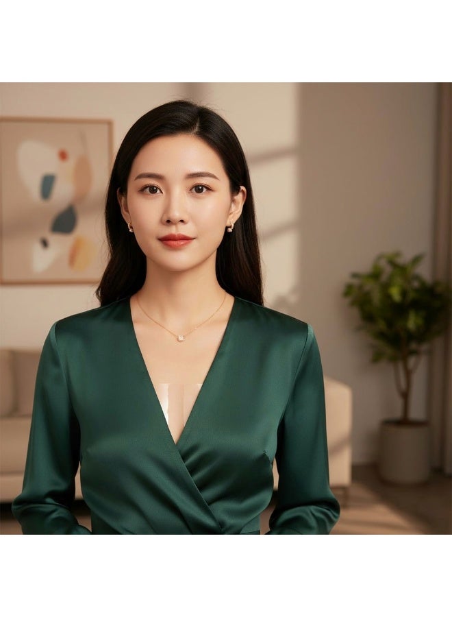 هوميرا شريط تثبيت حجاب غير مرئي مزدوج الجوانب للأوشحة والملابس الخفيفة، سهل الاستخدام والإزالة، بدون دبابيس، مناسب للارتداء اليومي - Image 3